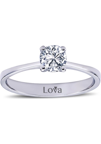 Lova G Renk 0,50 Karat Pırlanta Tektaş Yüzük 1030068