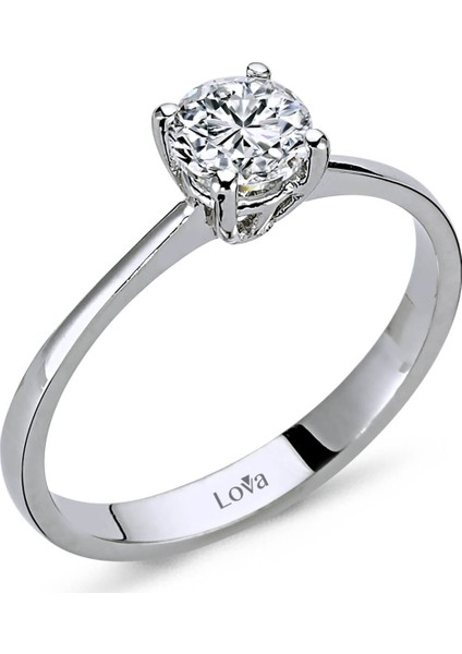 Lova G Renk 0,60 Karat Pırlanta Tektaş Yüzük 1030069