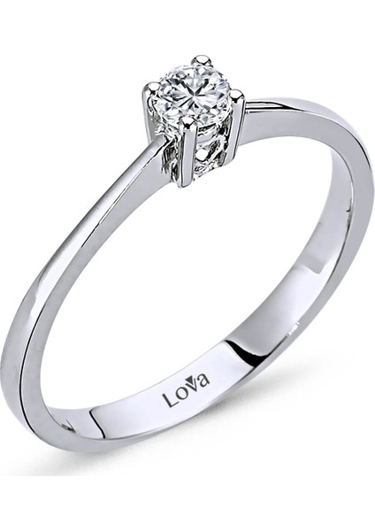Lova G Renk 0,14 Karat Pırlanta Tektaş Yüzük 1030094 fiyatları