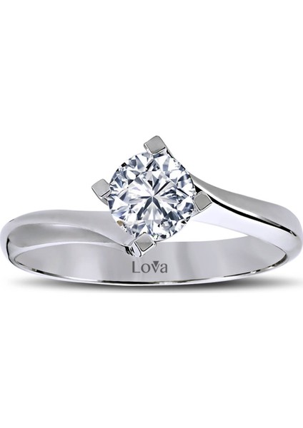 Lova G Renk 0,65 Karat Pırlanta Tektaş Yüzük 1030098