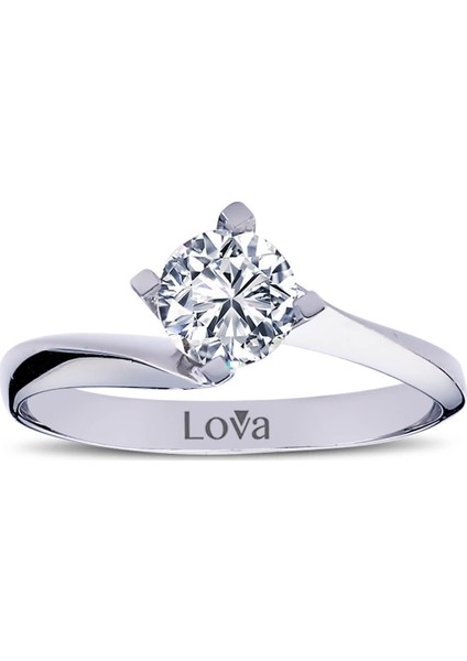 Lova G Renk 0,71 Karat Pırlanta Tektaş Yüzük 1030106