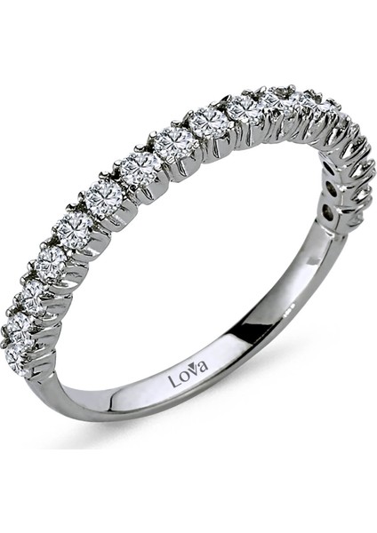 Lova 0,51 Karat Pırlanta Yarımtur Yüzük 1030144 fiyatları