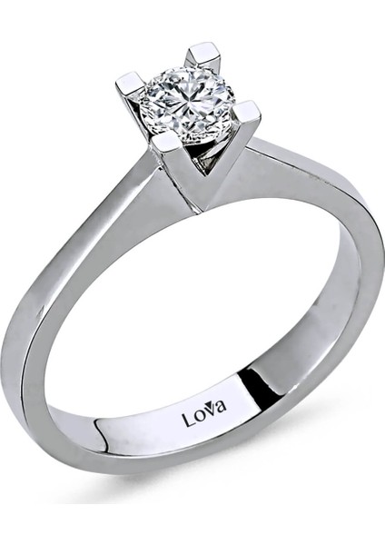 Lova G Renk 0,31 Karat Pırlanta Tektaş Yüzük 1040003