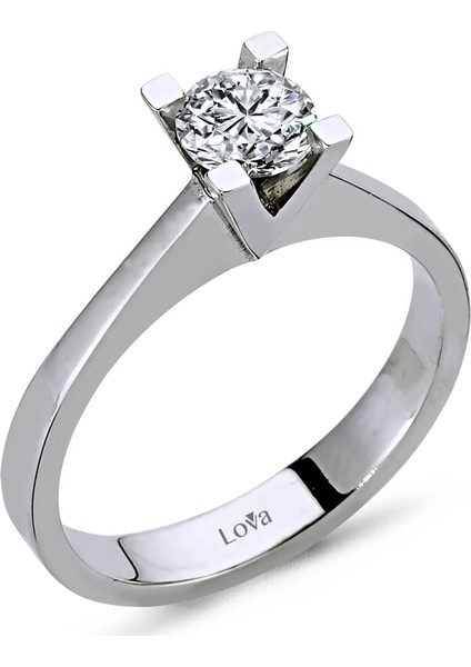 Lova G Renk 0,60 Karat Pırlanta Tektaş Yüzük 1040005