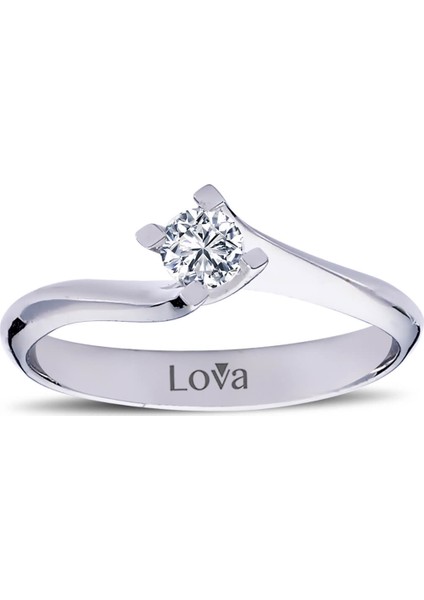 Lova H-VS 0,22 Karat Pırlanta Tektaş Yüzük 1040052