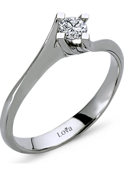 Lova H-VS 0,22 Karat Pırlanta Tektaş Yüzük 1040052