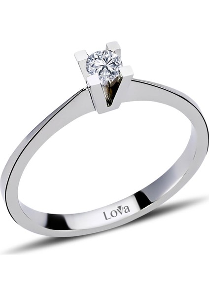 Lova 0,14 Karat Pırlanta Tektaş Yüzük 1050006 fiyatları