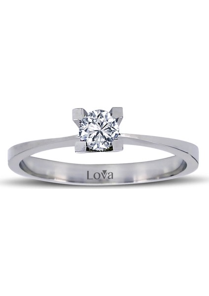 Lova F-VS1 0,25 Karat Pırlanta Tektaş Yüzük 1050008