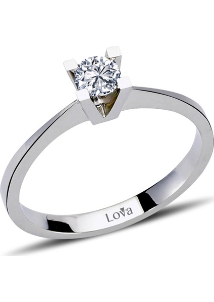 Lova F-VS1 0,25 Karat Pırlanta Tektaş Yüzük 1050008 fiyatları