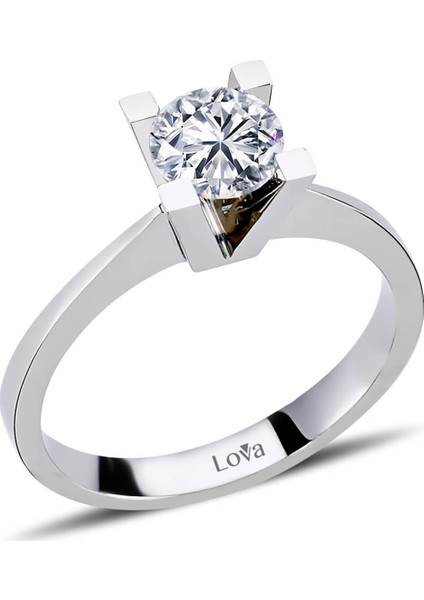 Lova G Renk 0,73 Karat Pırlanta Tektaş Yüzük 1050011