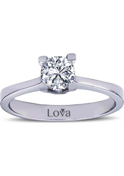 Lova G Renk 0,50 Karat Pırlanta Tektaş Yüzük 1050124