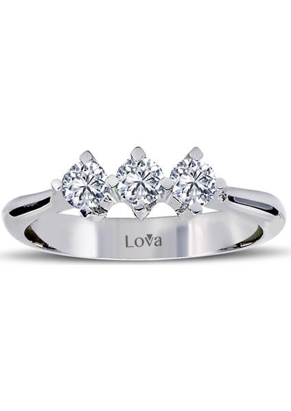 Lova 0,45 Karat Pırlanta Tria Yüzük 1050206