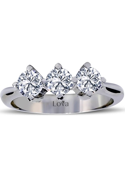 Lova 1 Karat Pırlanta Tria Yüzük 1050207