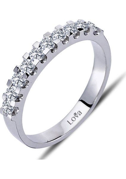 Lova 0,48 Karat Pırlanta Yarımtur Yüzük 1050209