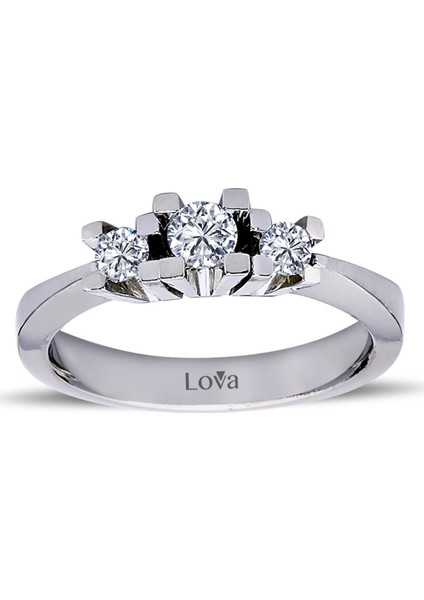 Lova 0,32 Karat Pırlanta Tria Yüzük 1050227