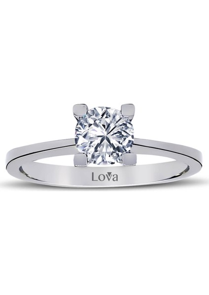 Lova G Renk 0,72 Karat Pırlanta Tektaş Yüzük 1060005