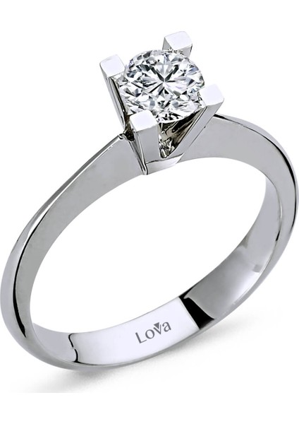 Lova G Renk 0,45 Karat Pırlanta Tektaş Yüzük 1060009