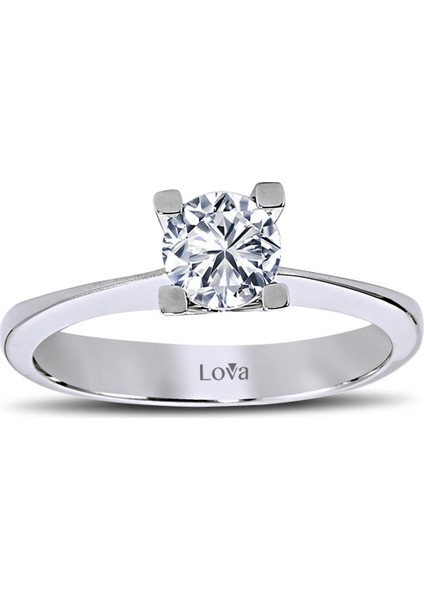 Lova G Renk 0,51 Karat Pırlanta Tektaş Yüzük 1060010
