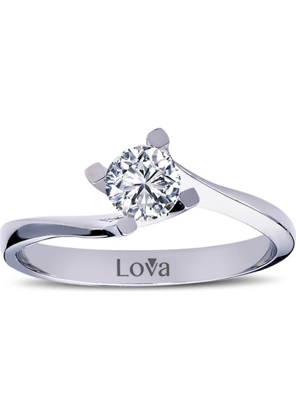 Lova G Renk 0,45 Karat Pırlanta Tektaş Yüzük 1060054