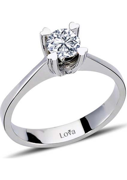 Lova D Renk 0,43 Karat Pırlanta Tektaş Yüzük 1070004 fiyatları