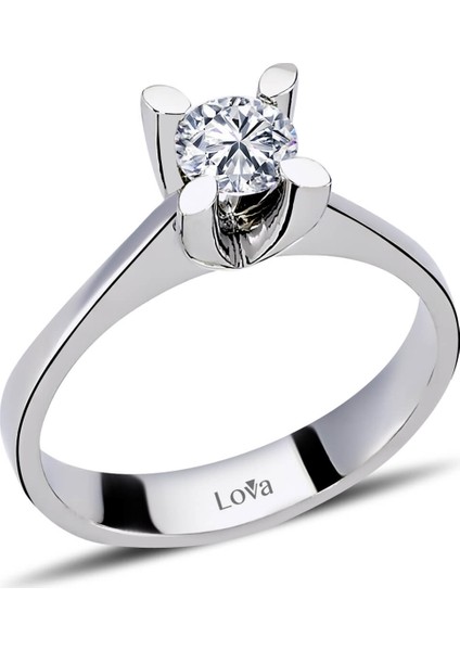 Lova G Renk 0,41 Karat Pırlanta Tektaş Yüzük 1070019