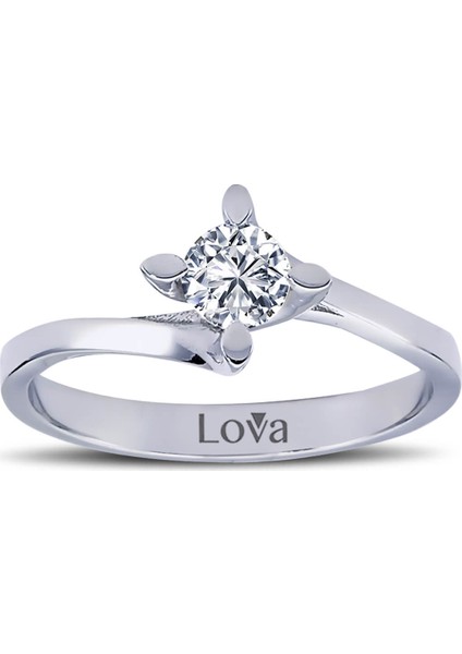 Lova G Renk 0,31 Karat Pırlanta Tektaş Yüzük 1070036