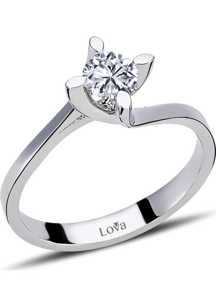 Lova G Renk 0,40 Karat Pırlanta Tektaş Yüzük 1070037