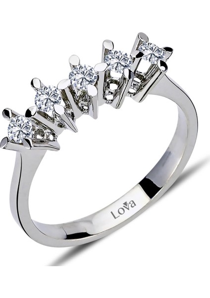 Lova 0,35 Karat Pırlanta Beştaş Yüzük 1070068 fiyatları