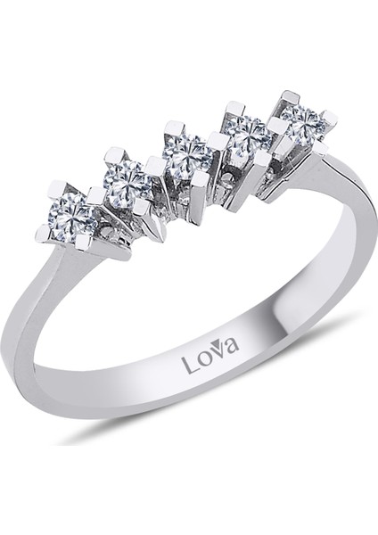 Lova 0,23 Karat Pırlanta Beştaş Yüzük 1070085 fiyatları