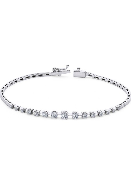 Lova 0,70 Karat Pırlanta Su Yolu Bileklik 4070014