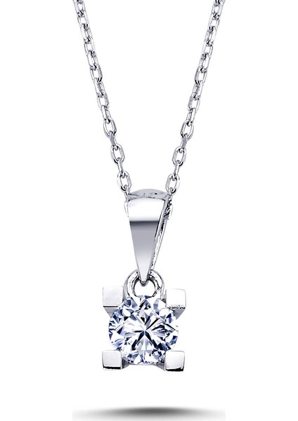 Lova 0,26 Karat Pırlanta Tektaş Kolye 2010003