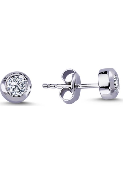 Lova 0,32 Karat Pırlanta Tektaş Küpe 3040019