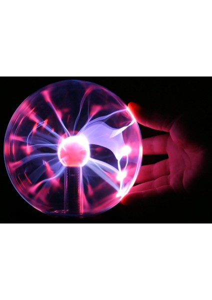 Buffer Plasma Storm Lamp - Müzikli Işıklı Plazma Küre Sihirli Cadı Küresi Plazma Küre Gece Lamba