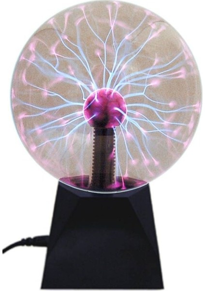 Buffer Plasma Storm Lamp - Müzikli Işıklı Plazma Küre Sihirli Cadı Küresi Plazma Küre Gece Lamba