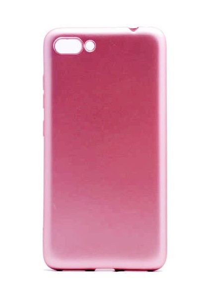 Asus Zenfone 4 Max Kılıf Klasik Mat Renkli Yumuşak Premier Silikon Rose Gold