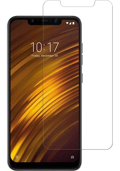 Xiaomi Pocophone F1 Tamperli Kırılmaz Cam Ekran Koruyucu