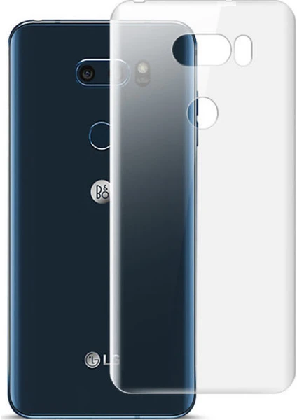 Case 4U LG V30 - V30 Plus Kılıf A+ Şeffaf Lüx Süper Yumuşak 0.3mm Ince Slim Silikon Arka Kapak