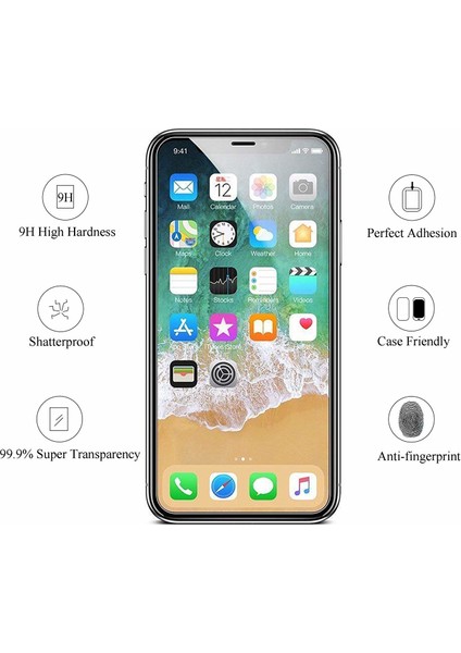 iPhone XS / iPhone 11 Pro Tamperli Kırılmaz Cam Ekran Koruyucu fiyatları