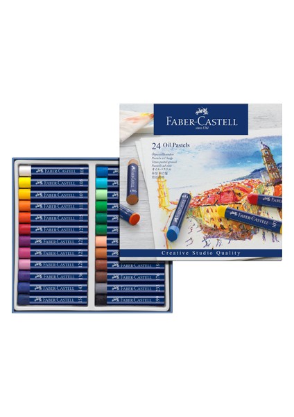 Creative Studio Yağlı Pastel Boya 24 Renk fiyatları