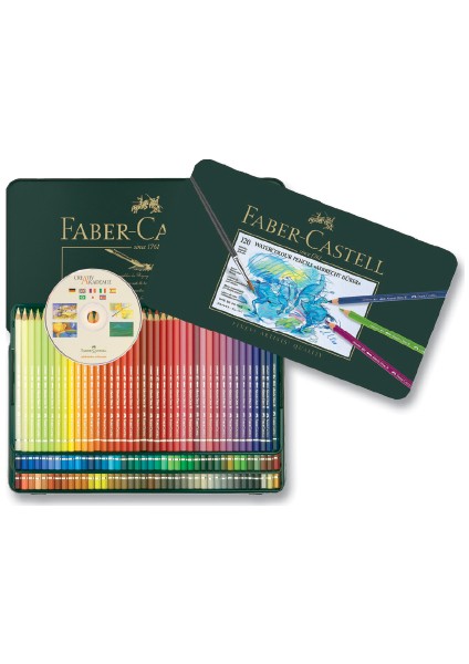 Faber Castell Albrecht Dürer Aquarell Boya Kalemi 120 Renk