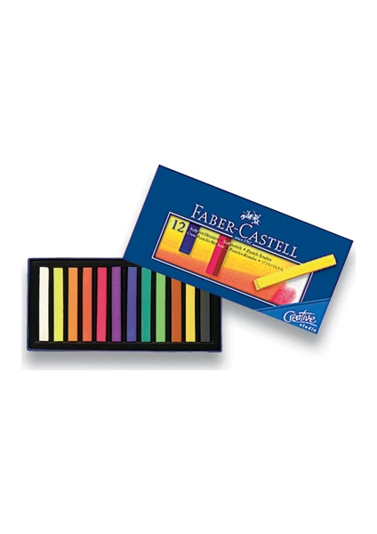 Faber Castell Creative Studio Toz Pastel Boya Soft 12 Renk