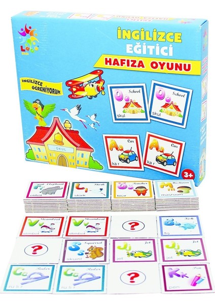 İngilizce Eğitici Hafıza Oyunu