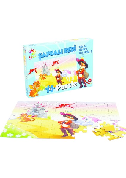 Şapkalı Kedi Puzzle