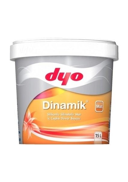 Dinamik Silikonlu Mat İç Cephe Boyası 7.5 Lt