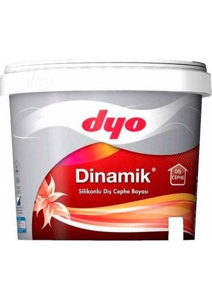 Dinamik Silikonlu Dış Cephe Boyası 15 Lt
