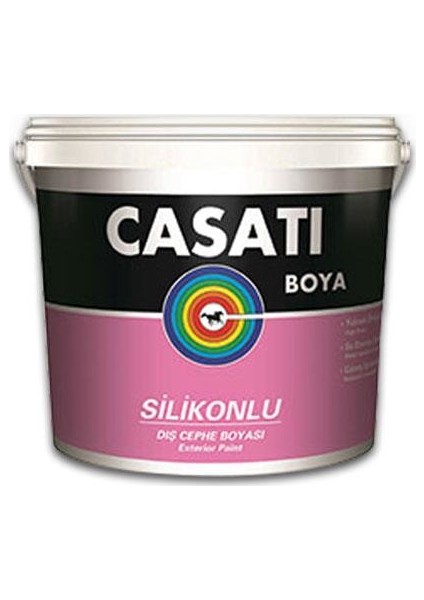 Casati Silikonlu Dış Cephe Boyası 7.5 Lt ( 11 Kg )