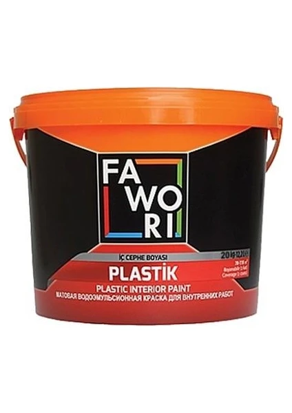 Plastik İç Cephe Duvar Boyası 3.5 Kg