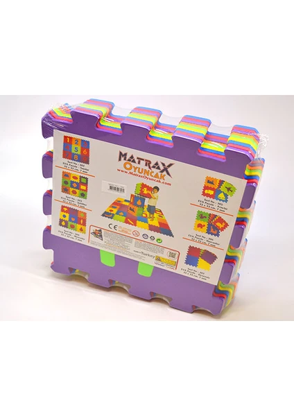 Matrax Oyuncak EVA PUZZLE|33x33cm.x 7 mm.| HAYVANLAR