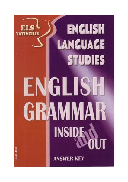 Els Yayıncılık  English Language Studies-English Grammar Inside Out