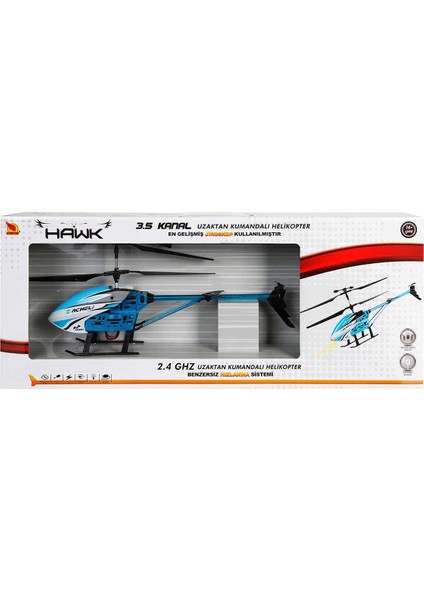 Uzaktan Kumandalı Hawk Helikopter 3,5 Kanal 45 Cm.